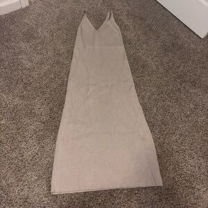 Beige Zara Maxi Dress